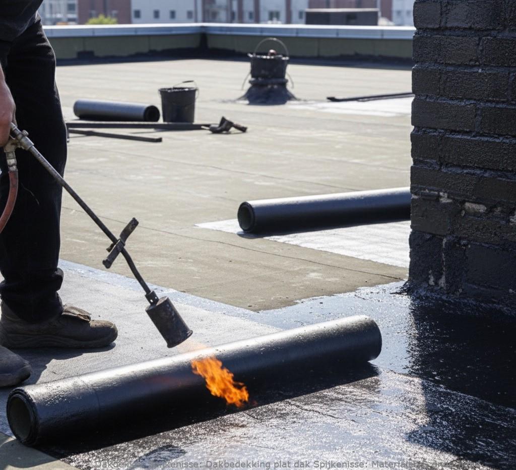Dakbedekking plat dak Spijkenisse: Materialen & onderhoud