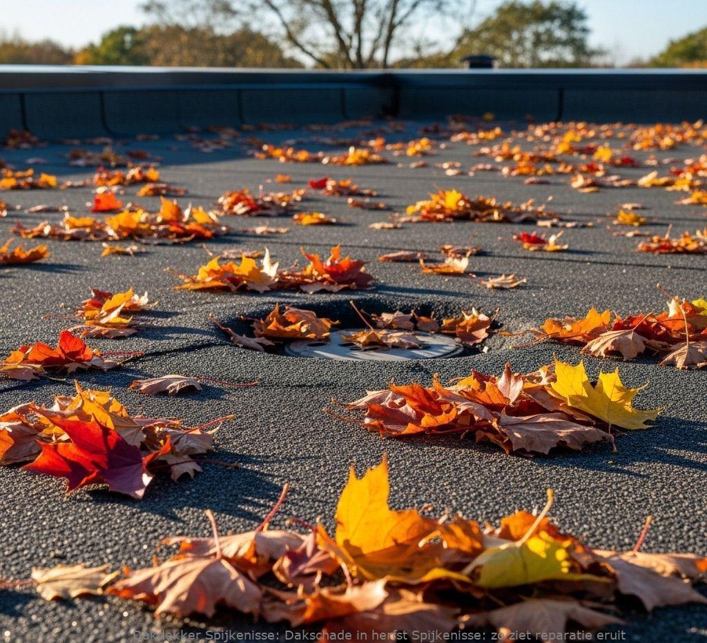 Dakschade In Herfst Spijkenisse